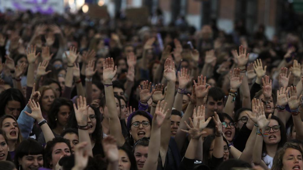 Manifestación contra la sentencia de La Manada en Madrid