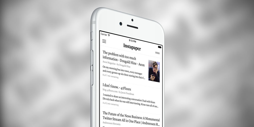 instapaper iphone