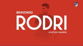 Rodri vuelve al Atlético de Madrid en julio.