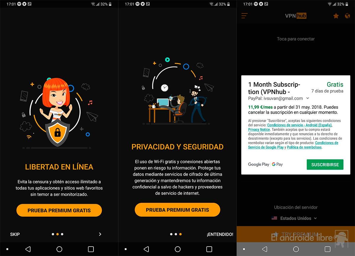 Lo último de PornHub es una aplicación de VPN para tu Android