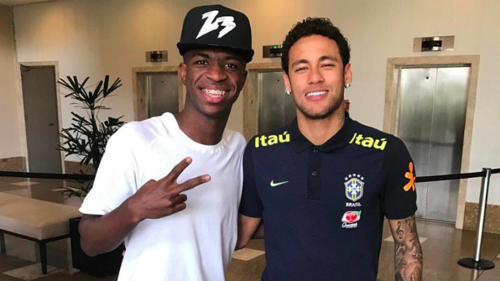 Vinicius y Neymar