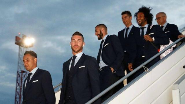 El Madrid llega a Kiev