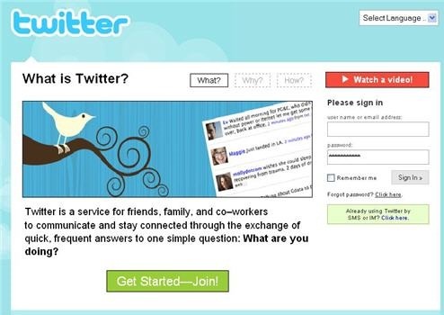 twitter en 2006