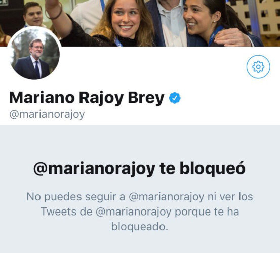 bloquear twitter rajoy 2