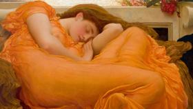 'Flaming June', de Frederic Lord Leighton (detalle).