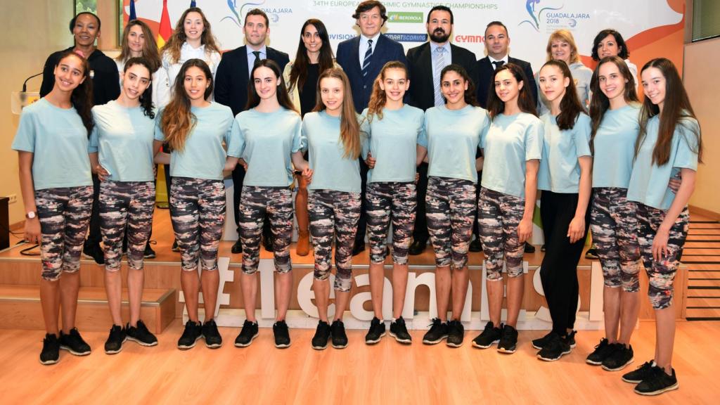 Presentación de los Campeonatos de Europa de Gimnasia rítmica