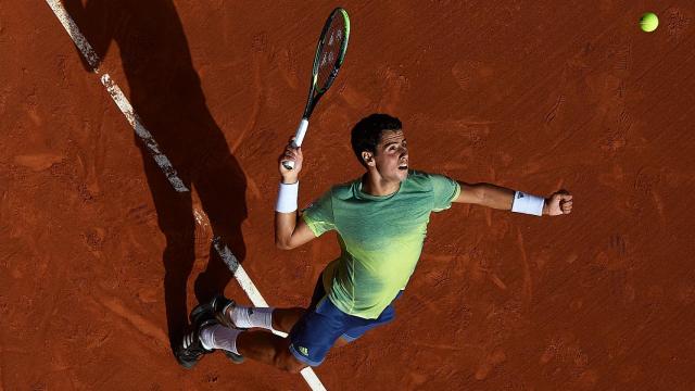 Munar se entrena en la Rafa Nadal Academy by Movistar desde hace meses.