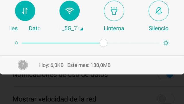 Cómo quitar los datos gastados de las notificaciones de los móviles Xiaomi