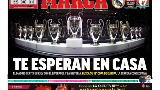 Portada MARCA (26/05/18)