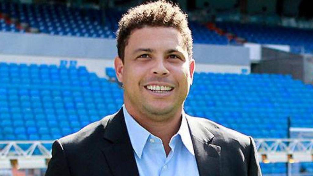 Ronaldo Nazario, en el Santiago Bernabéu