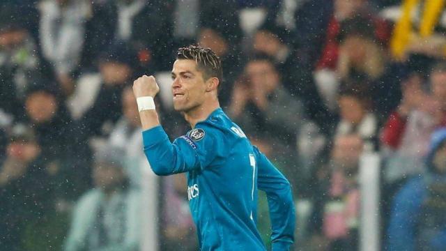 Cristiano Ronaldo celebra su gol ante la Juventus