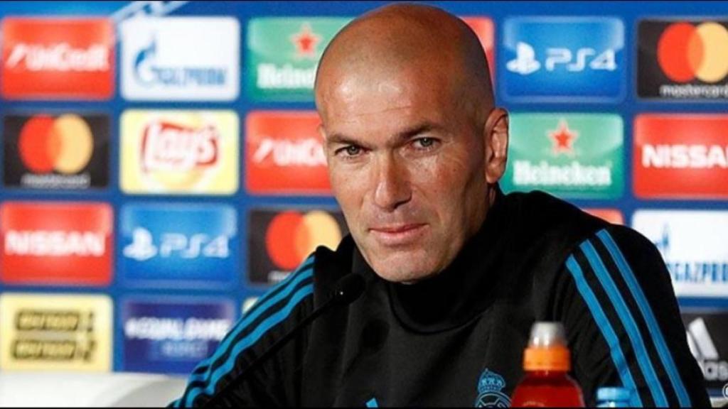 Zidane, en rueda de prensa