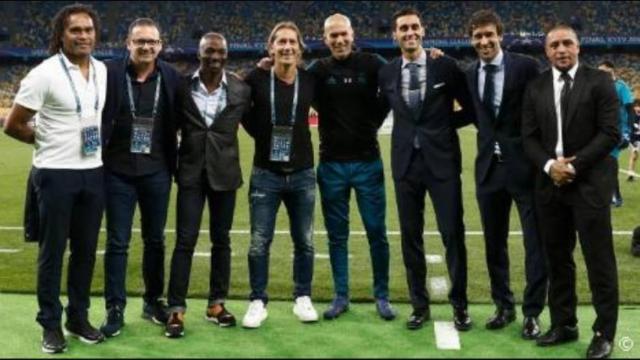 Las Leyendas en el Estadio Olímpico de Kiev