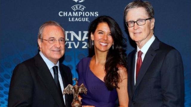 Cena oficial de directivas del Real Madrid y el Liverpool antes de la final de la Champions