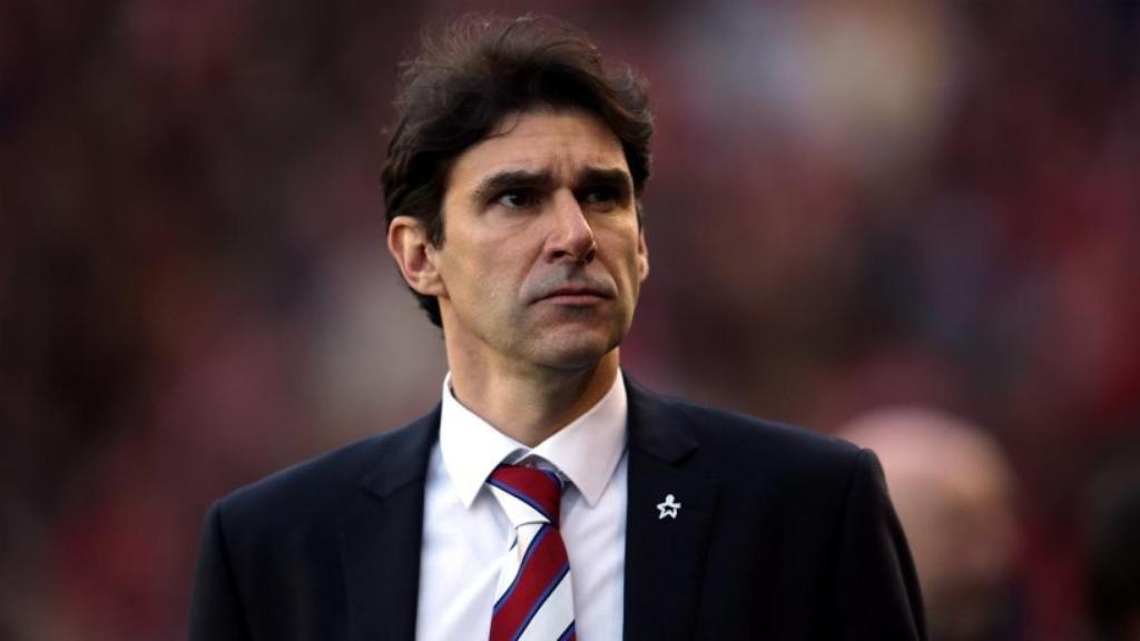 Aitor Karanka cuando era entrenador del Nottingham Forest