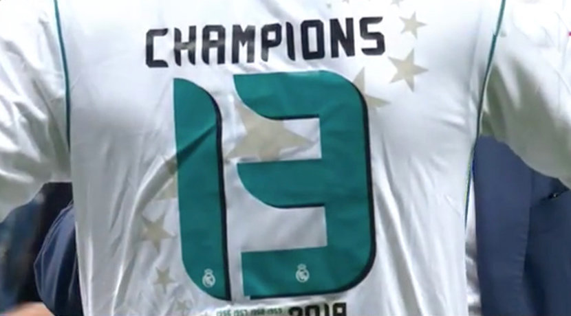 Camiseta de campeones