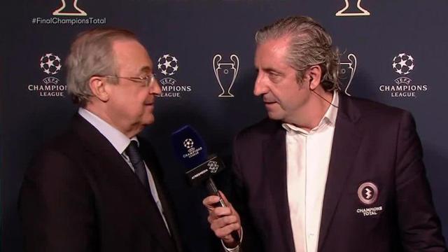 Florentino Pérez y Josep Pedrerol