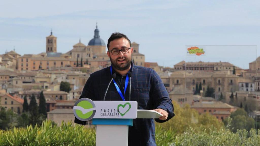 Roberto García, el presidente de NNGG en la provincia de Toledo