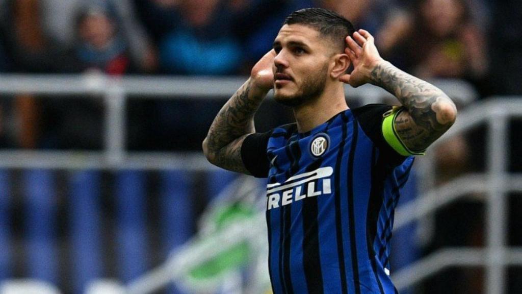 Icardi celebra un gol. Foto inter.it