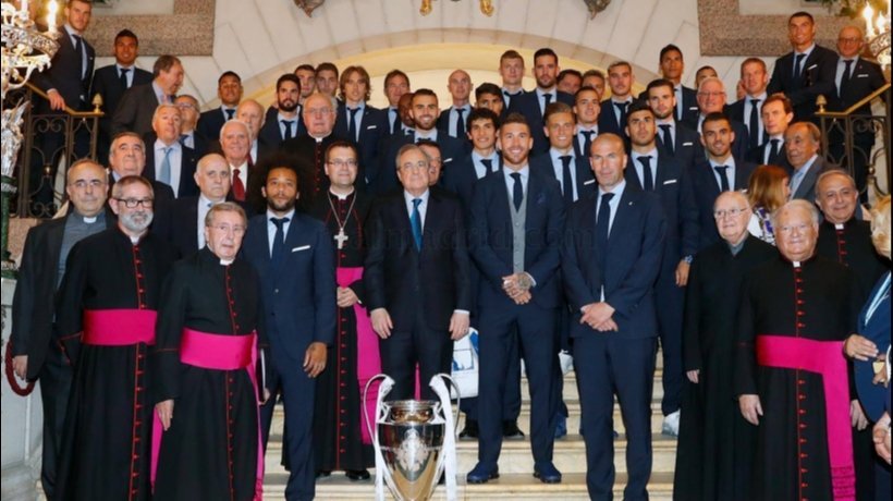 El Real Madrid, en la Almudena