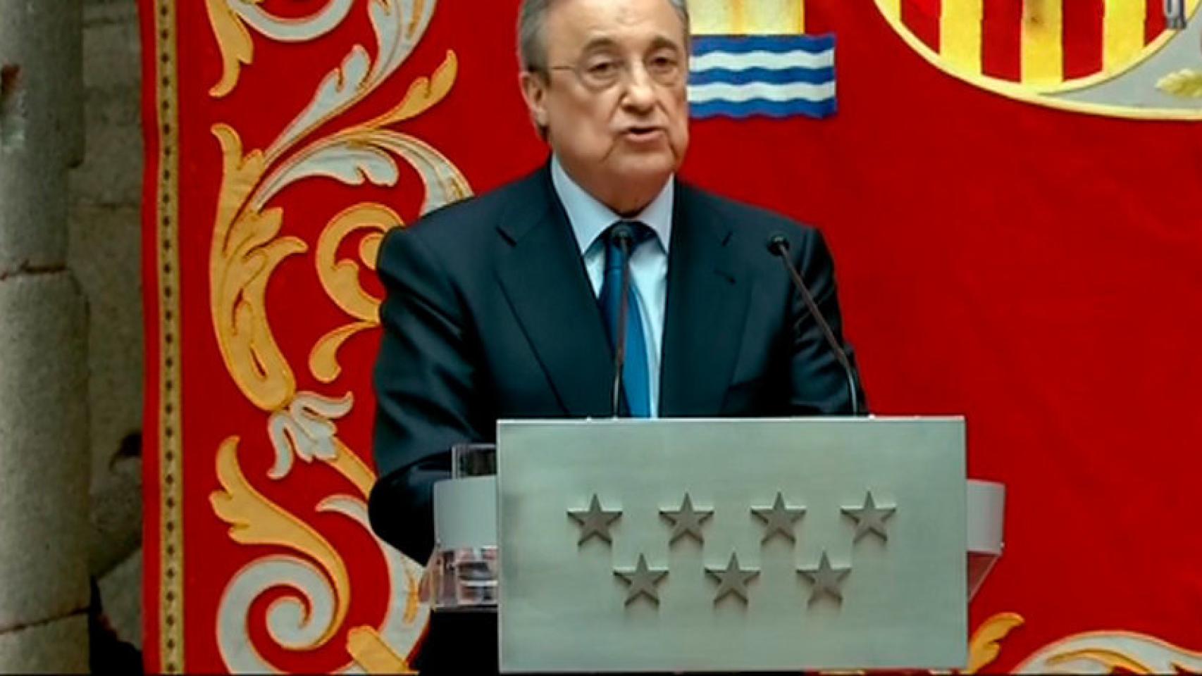 Florentino Pérez, en la Comunidad de Madrid