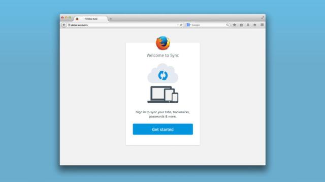 firefox iniciar sesion sincronizacion de firefox