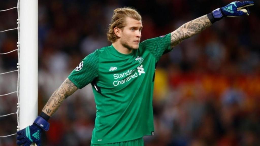 Karius, en partido de la Champions del Liverpool. Foto: Twitter (@LFC)