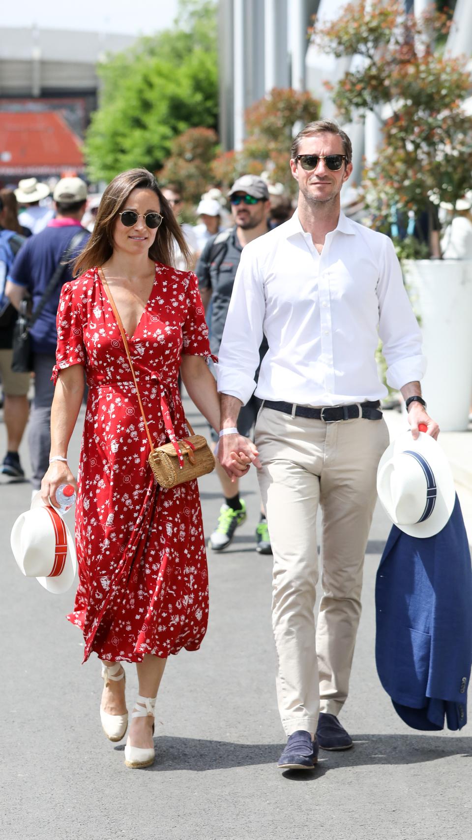 Pippa junto a su pareja. Gtres.