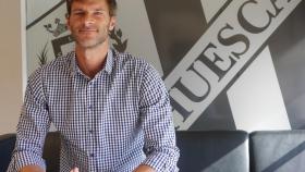 Leo Franco, en su presentación como técnico del Huesca.