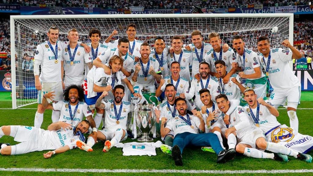 El Real Madrid levanta la Champions League