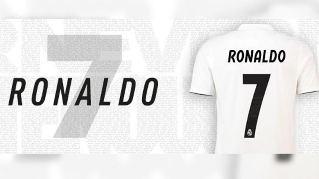 La imagen de Cristiano Ronaldo, ausente en la tienda del Real Madrid