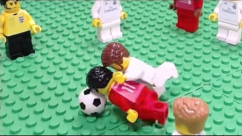 Sergio Ramos y Salah, en versión Lego