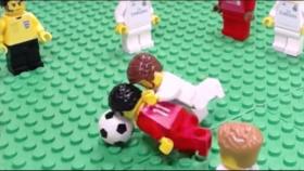 Sergio Ramos y Salah, en versión Lego