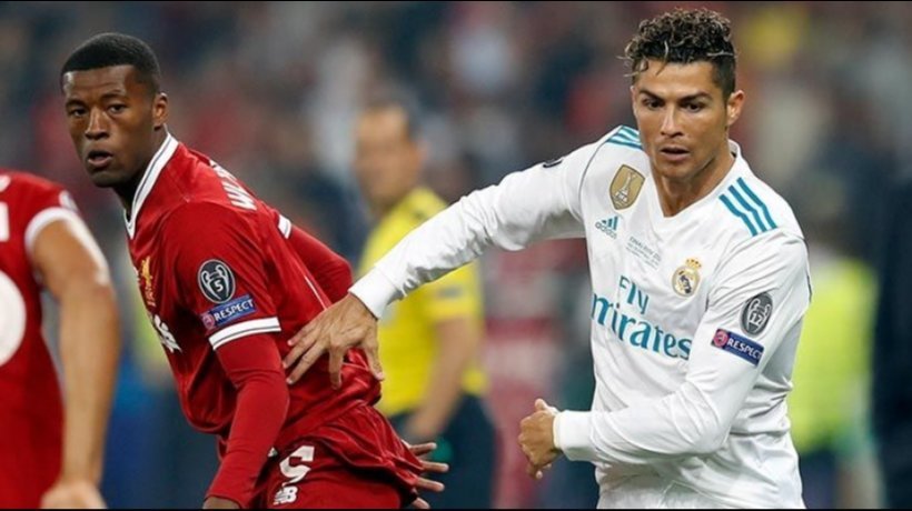 Cristiano Ronaldo ante Wijnaldum