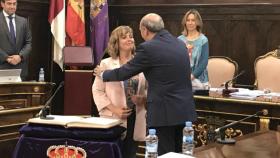 María Victoria Álvarez durante su toma de posesión como diputada provincial