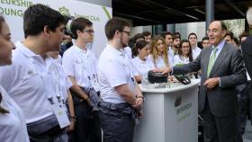 Ignacio Sánchez Galán, presidente de Iberdrola, durante el Innoday celebrado por la eléctrica.