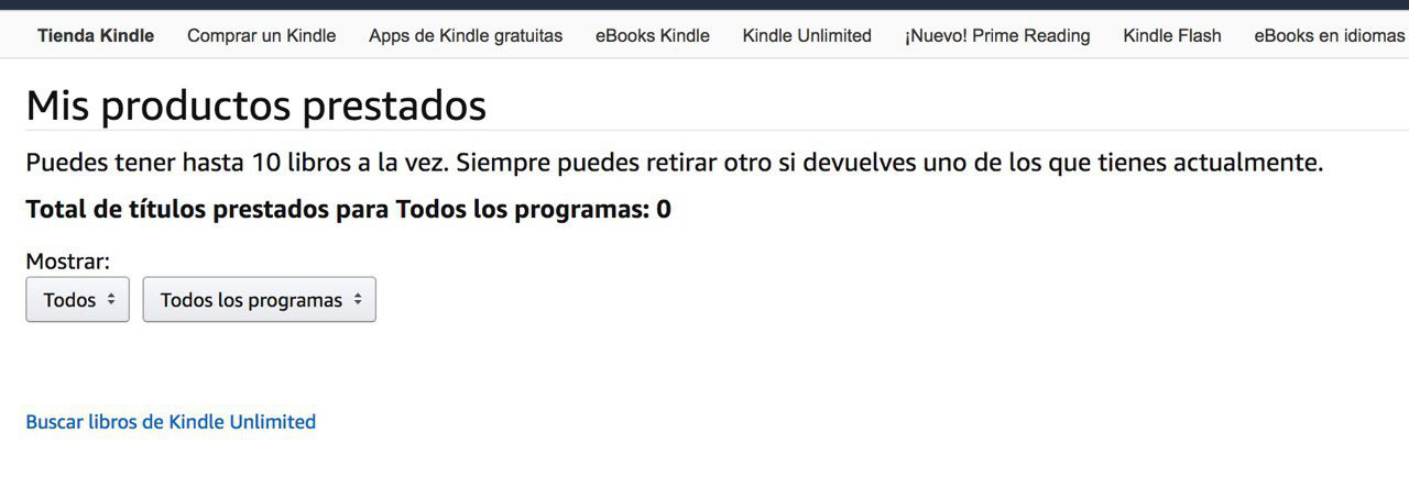 Amazon prime incluye libros online