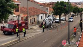 zamora camion san frontis hundido