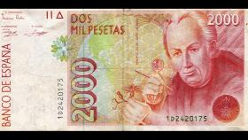 La efigie de Celestino Mutis en los billetes de 2.000.