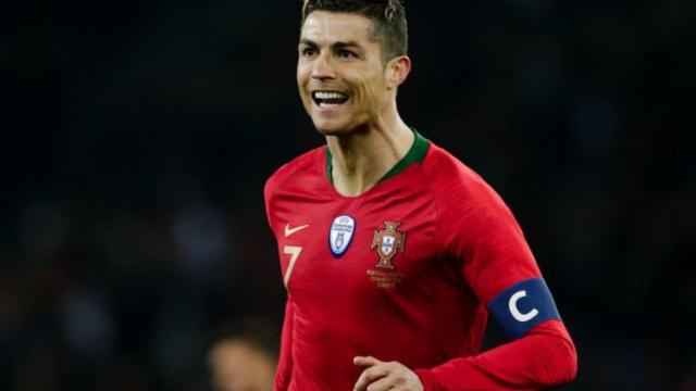 Cristiano Ronaldo, en un partido con Portugal.