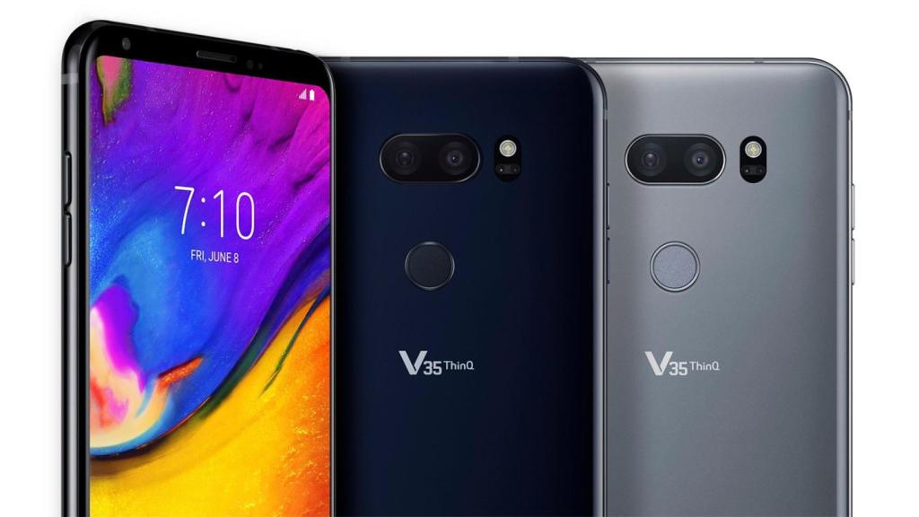 LG V35 ThinQ: un nuevo gama alta con gran pantalla pero sin notch