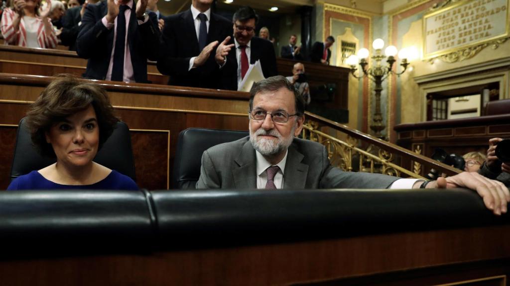 Mariano Rajoy, este miércoles en el Congreso de los Diputados.