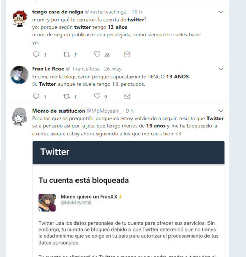 twitter bloqueado