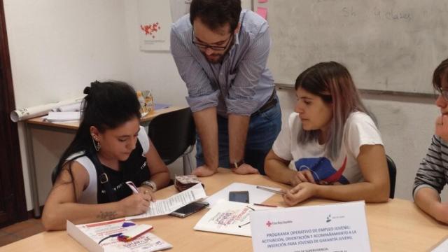 Imagen de archivo de un taller para facilitar la búsqueda de empleo