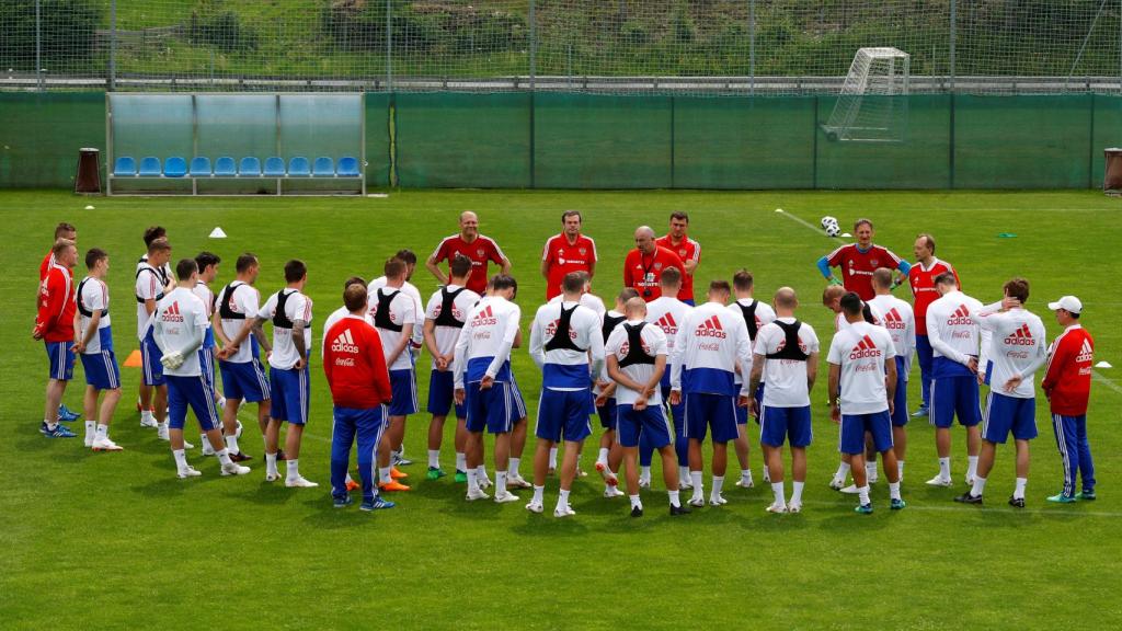 Cherchesov ha concentrado a Rusia en Neustift, el mismo lugar donde se concentró España en la Eurocopa 2008.