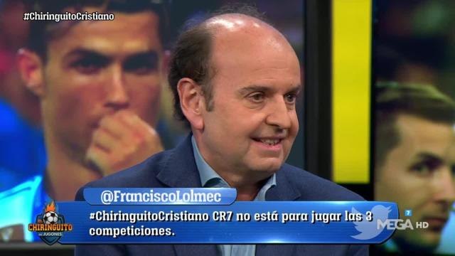 Juanma Rodríguez en El Chiringuito