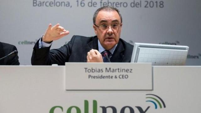 Tobías Martínez, CEO de Cellnex.