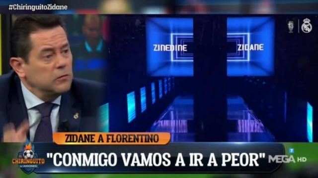 Tomás Roncero en El Chiringuito. Twitter (@elchiringuitotv)