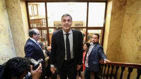 Pedro Sánchez posa para los medios.