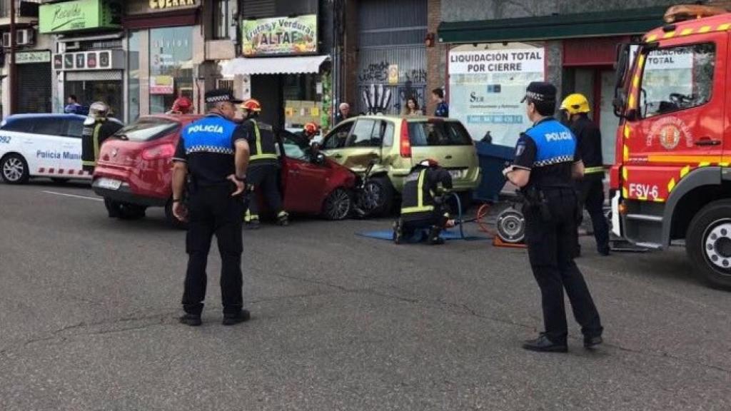 valladolid sucesos avenida segovia trafico 1